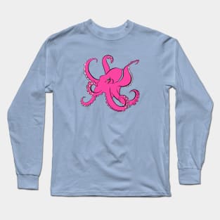 The playful octopus Long Sleeve T-Shirt